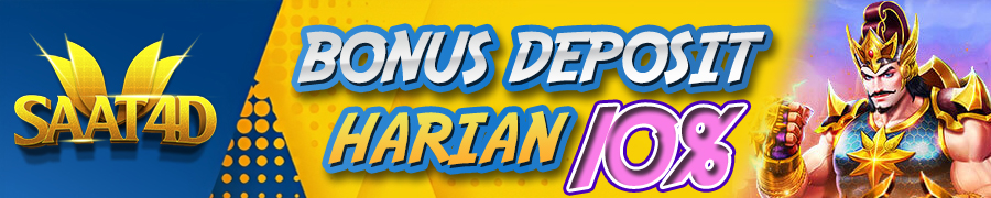Bonus Depo Harian 10% Saat4d